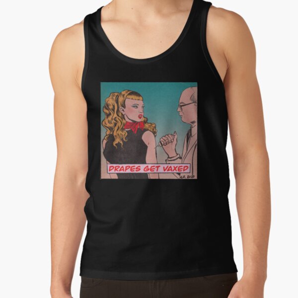 Drapes Get Vaxed! Tank Top