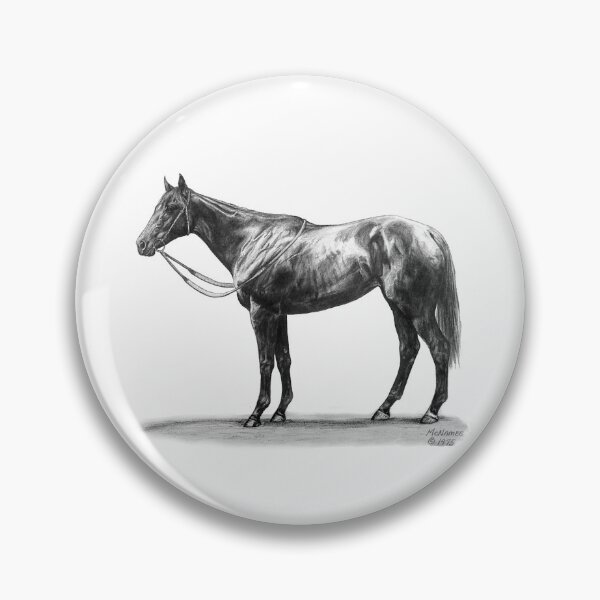 Item preview, Famous Thoroughbred "Ruffian" designed and sold by Terry McNamee.