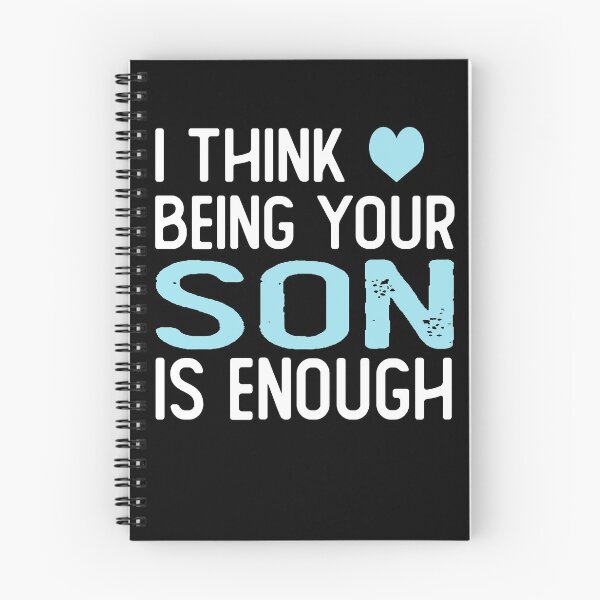 Item preview, I Think Being Your son Is Enough funny son gifts designed and sold by alaechamlal.