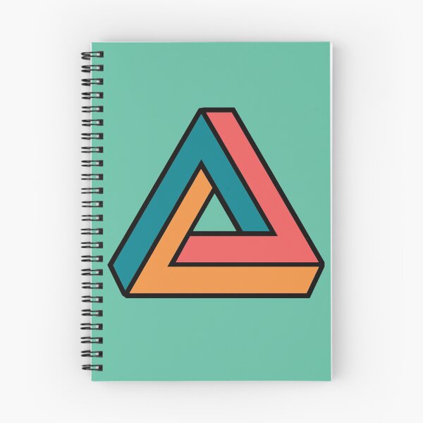 Item preview, Colorful Penrose Triangle designed and sold by SLAG-Creative.