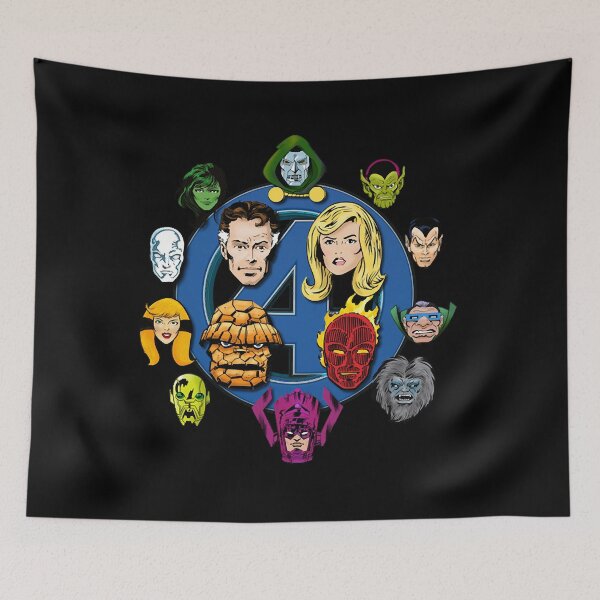Item preview, Fantastic 4 Group Shot ALT 2  designed and sold by oucherWolf7.