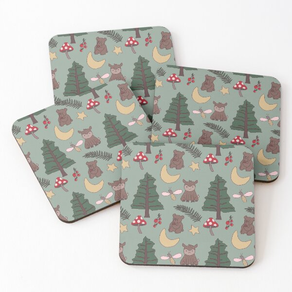 Item preview, Forest Pattern Green designed and sold by CyanCollette.