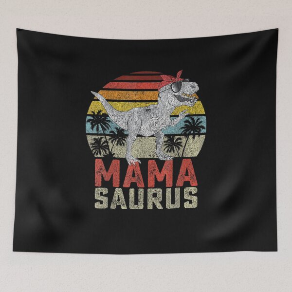 Item preview, Mamasaurus T Rex Dinosaur Mama Saurus Family Matching Women T-Shirt designed and sold by Trendy Shirt.