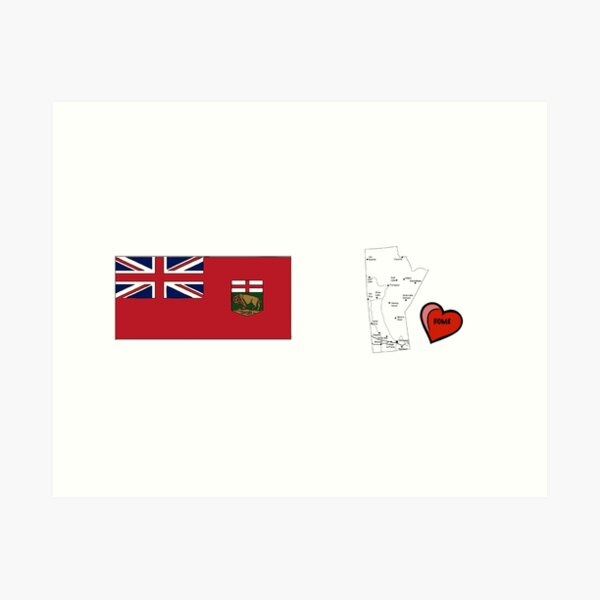 Item preview, Love where you are from Manitoba! designed and sold by NorthernRock.