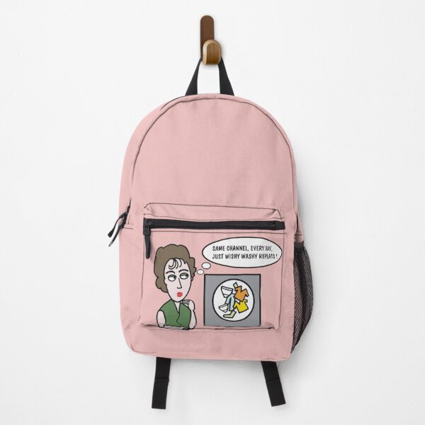 Item preview, Laundry Lady cartoon designed and sold by Al Benge - NZ & Australian Art.