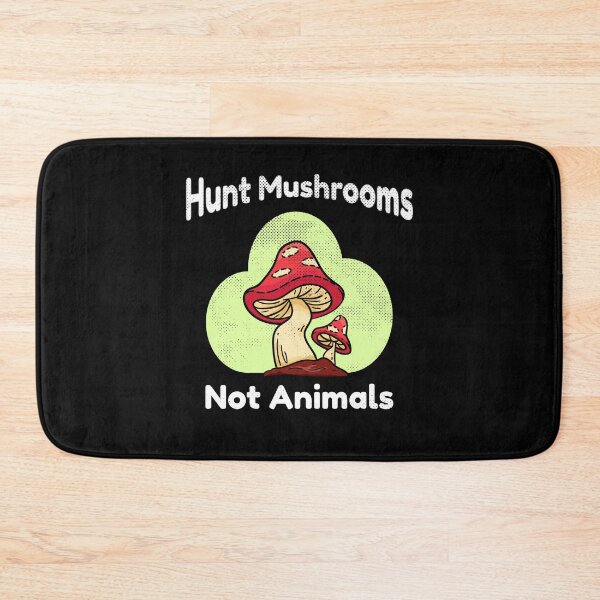 Item preview, Distressed Halftone Mushroom hunter, Mycology   designed and sold by Midlife50.
