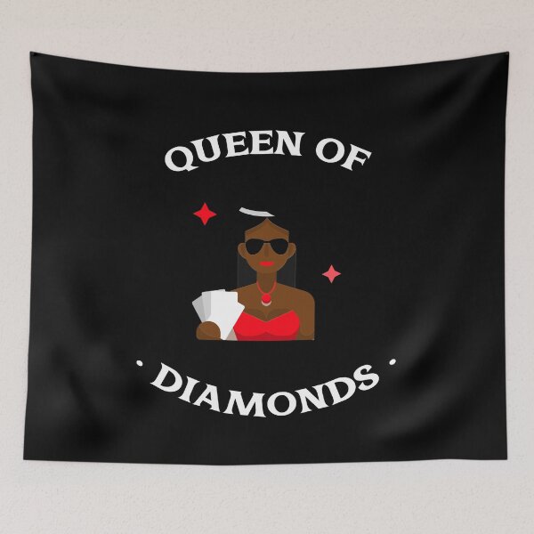 Item preview, Queen Of Diamonds designed and sold by jtechlimitless.