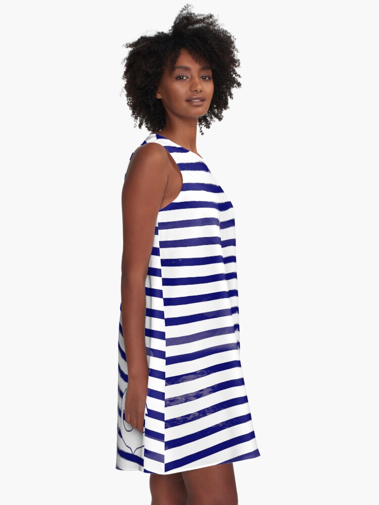 Alternate view of The blue anchor A-Line Dress