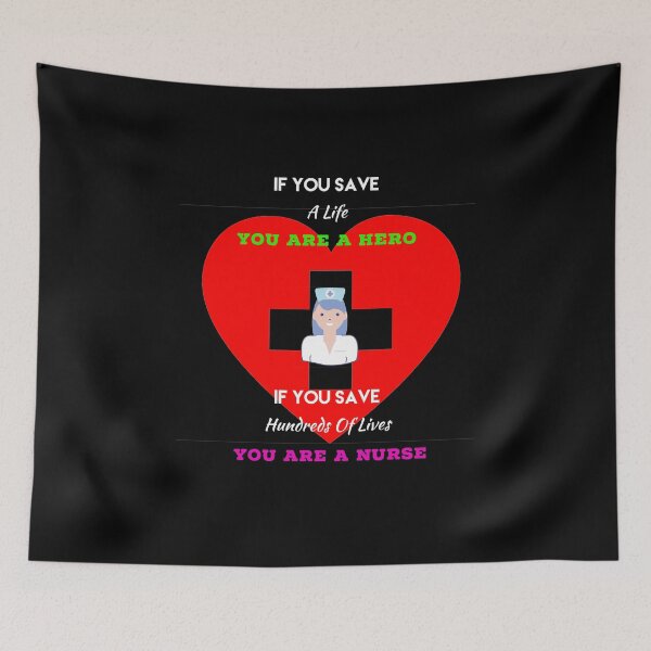 Item preview, Nurses Are Heroes designed and sold by UncleStuScience.