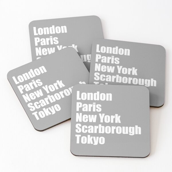 Item preview, Scarborough Global Cities designed and sold by SlimMD.