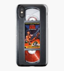 Rambo vhs iphone-case iPhone Case