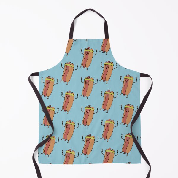 Item preview, Cute Sweaty Hot Dog Doodle designed and sold by SLAG-Creative.