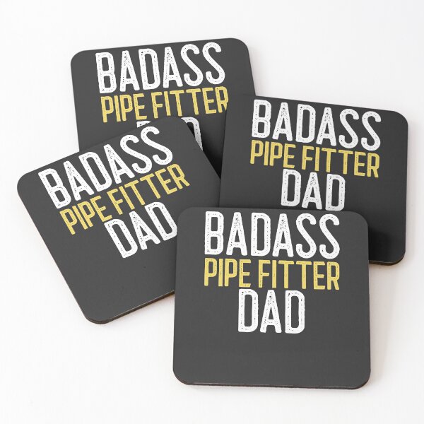 Item preview, Badass Pipe Fitter Dad Welding Gift designed and sold by EricJP.