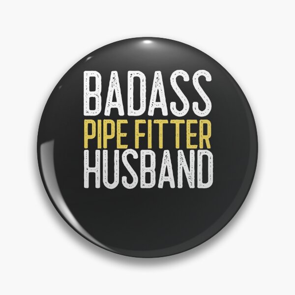 Item preview, Badass Pipe Fitter Husband Welding Gift designed and sold by EricJP.