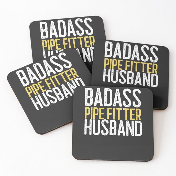 Item preview, Badass Pipe Fitter Husband Welding Gift designed and sold by EricJP.