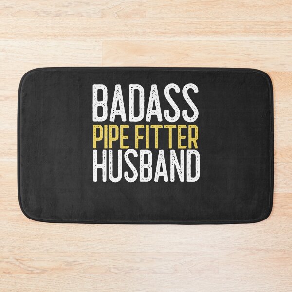 Item preview, Badass Pipe Fitter Husband Welding Gift designed and sold by EricJP.