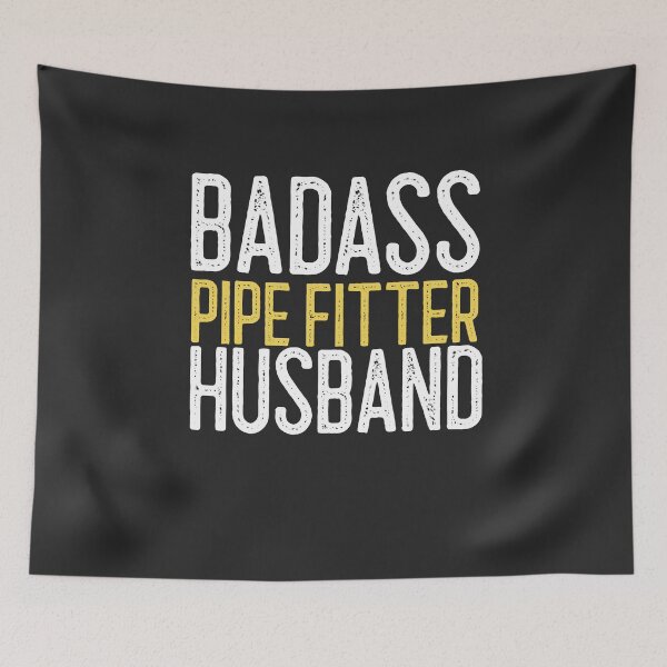 Item preview, Badass Pipe Fitter Husband Welding Gift designed and sold by EricJP.