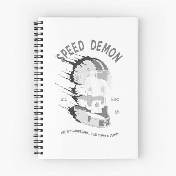 Item preview, Speed Demon! (Greyscale) designed and sold by Noah Reyes.