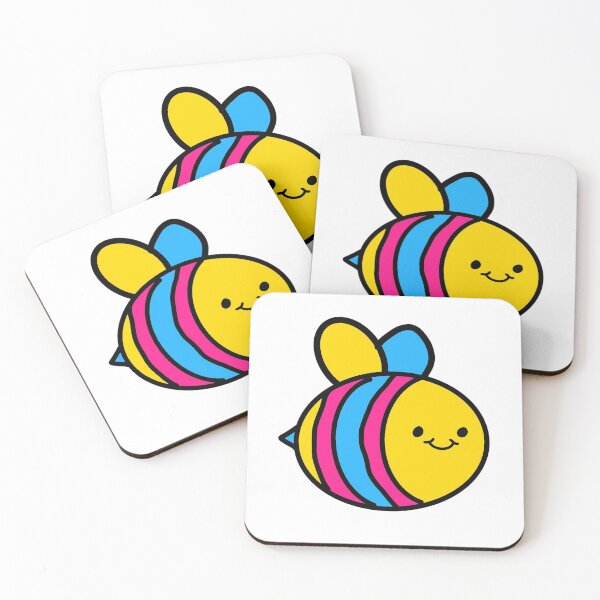 Item preview, Pansexual Pride Bee designed and sold by Chirtty19.
