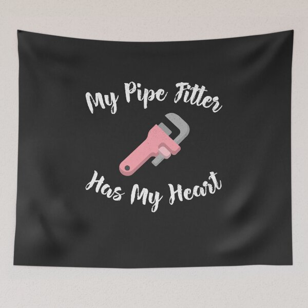 Item preview, My Pipe Fitter Has My Heart Welding Gift designed and sold by EricJP.