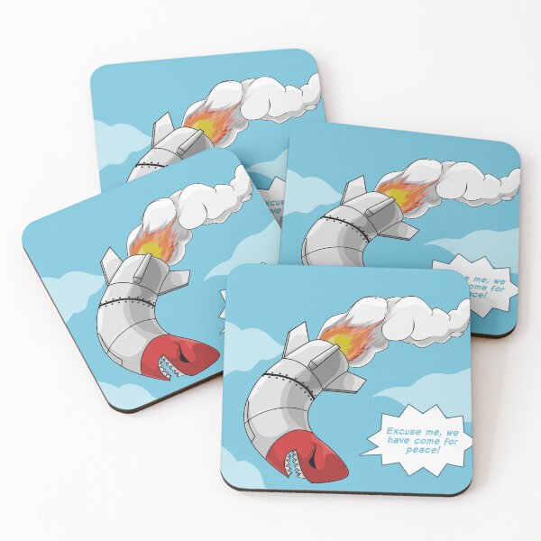 Item preview, Missiles launced for peace designed and sold by Asketch18.