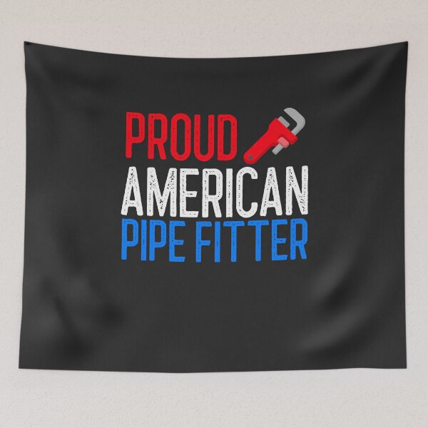 Item preview, Proud American Pipe Fitter Welding Gift designed and sold by EricJP.