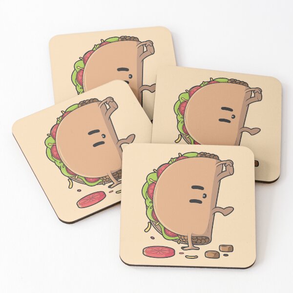 Item preview, Cute Breakdancing Taco Cartoon designed and sold by SLAG-Creative.