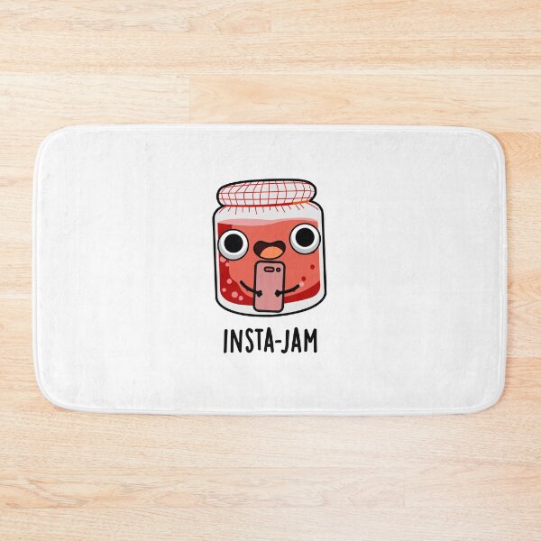 Item preview, Insta-jam Social Media Funny Jam Puns  designed and sold by punnybone.