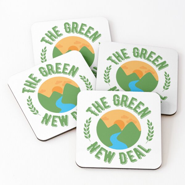 Item preview, The Green New Deal Emblem designed and sold by Primal Frog.