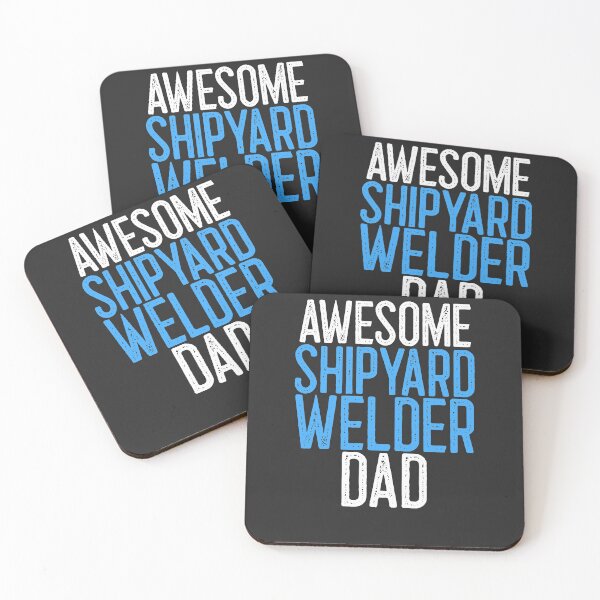 Item preview, Awesome Shipyard Welder Dad Welding Gift designed and sold by EricJP.