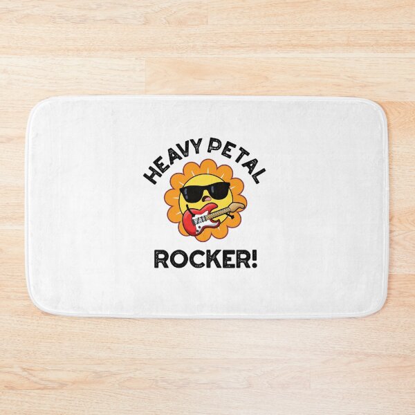Item preview, Heavy Petal Rocker Funny Heavy Metal Flower Puns  designed and sold by punnybone.