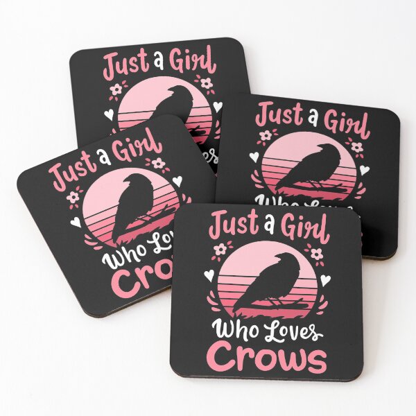 Item preview, Crow Bird Lover Retro designed and sold by CreativeGiftShp.