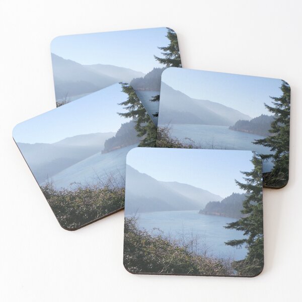 Item preview, Columbia River in Cascade Locks designed and sold by AdoptKM.