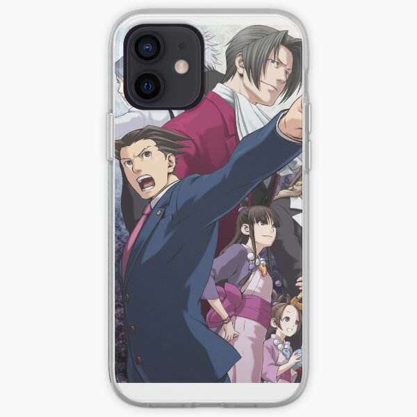 Ace Attorney Poster iPhone Soft Case