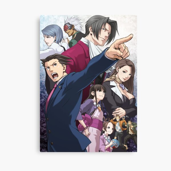 Ace attorney characters active Art Print for Sale by