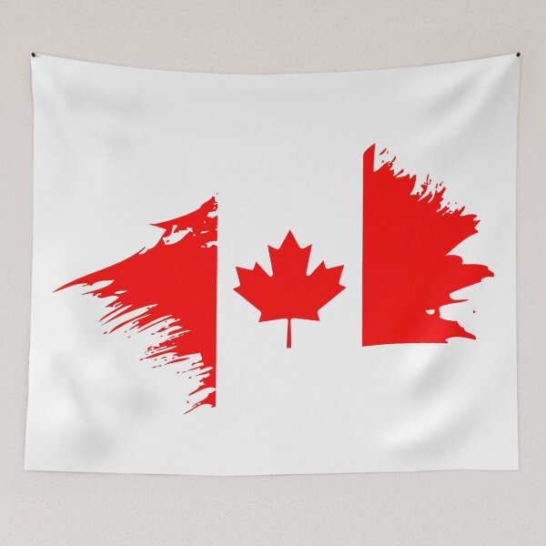 Item preview, Canadian Flag Strokes designed and sold by ArtEntwined.
