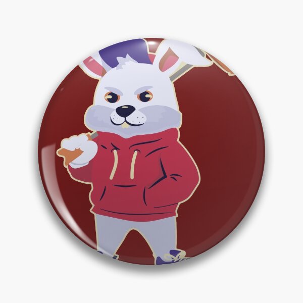 Item preview, Cute Hipster Rabbit with Paint Roller designed and sold by SLAG-Creative.