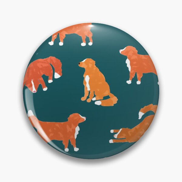 Item preview, Artsy Abstract Tollers - Teal designed and sold by BlossomCreative.