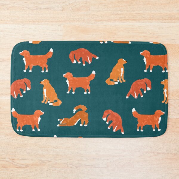 Item preview, Artsy Abstract Tollers - Teal designed and sold by BlossomCreative.