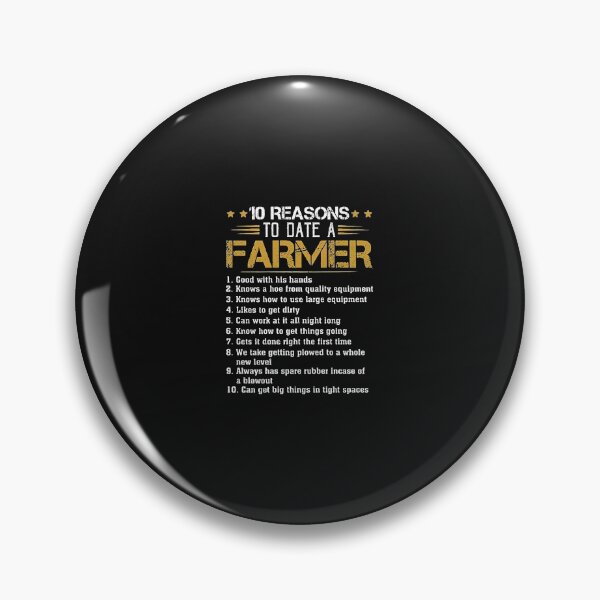 Item preview, 10 Reasons To Date A Farmer designed and sold by OlgaGTrentino.