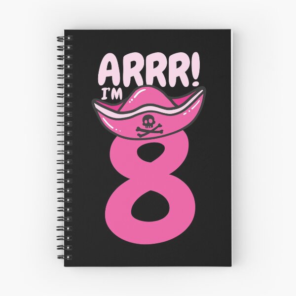 Item preview, 8th Birthday Pirate Eight Years Old designed and sold by CreativeGiftShp.