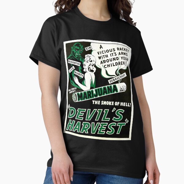 Item preview, 1940s anti marijuana propaganda - She shoulda said no  designed and sold by oucherWolf7.