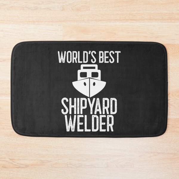 Item preview, World's Best Shipyard Welder Welding Gift designed and sold by EricJP.