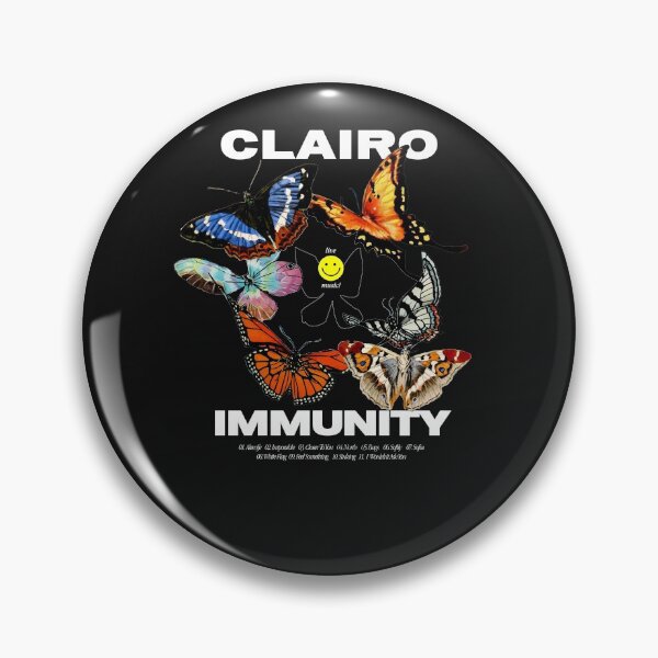 Clairo Merch Butterfly Pin