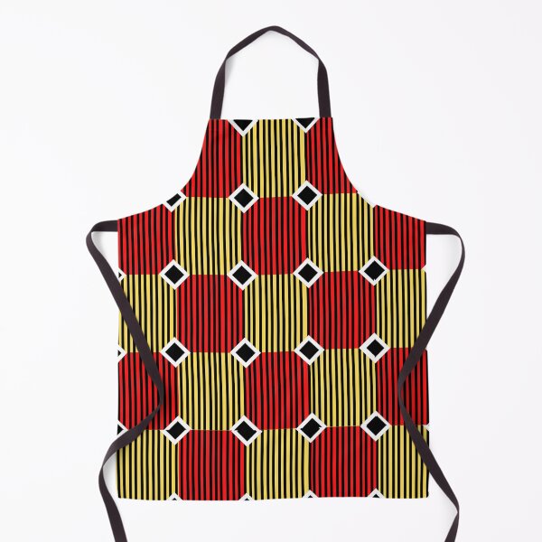 Item preview, Red and Yellow Inspired Print designed and sold by exotikcocotte.