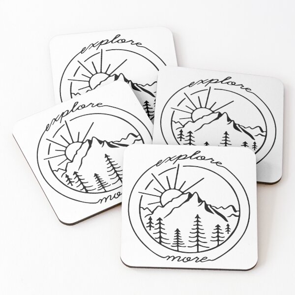 Item preview, Funny Explore More Camping Nature Lover Camper Exploring Mountain designed and sold by YaliliArt.
