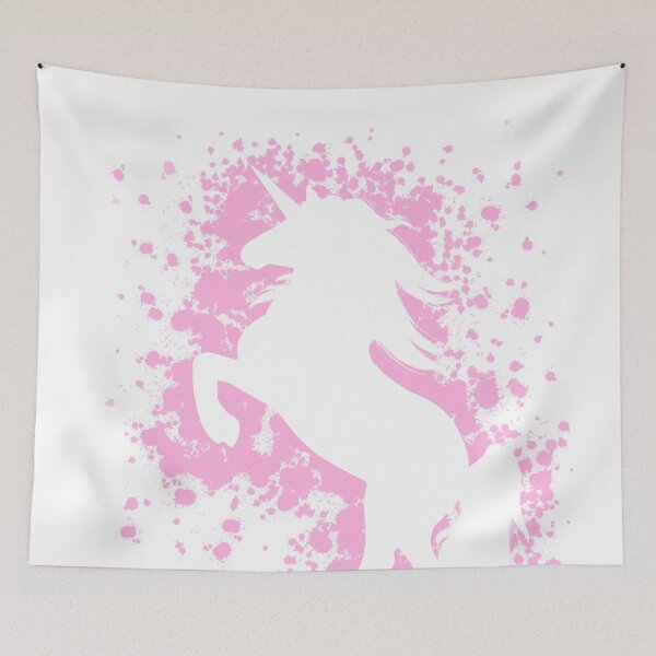 Item preview, Rearing Pink Unicorn Silhouette  designed and sold by Lady-Lilac.