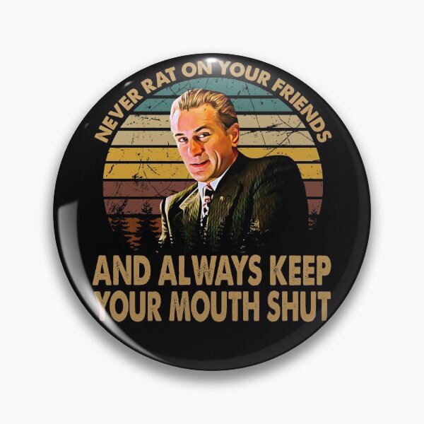 Item preview, Vintage Goodfellas Film - Never Rat On Your Friends designed and sold by JesusJo7.