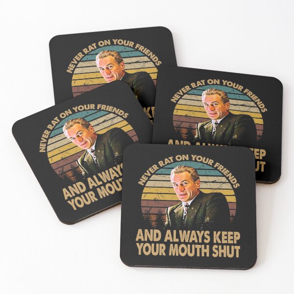 Item preview, Vintage Goodfellas Film - Never Rat On Your Friends designed and sold by JesusJo7.