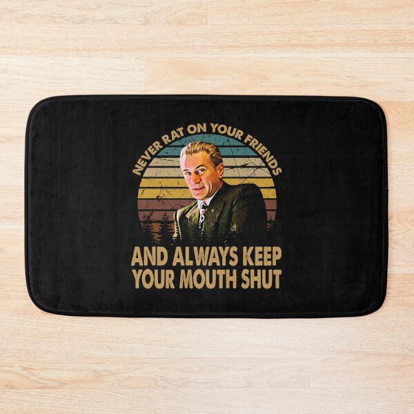 Item preview, Vintage Goodfellas Film - Never Rat On Your Friends designed and sold by JesusJo7.